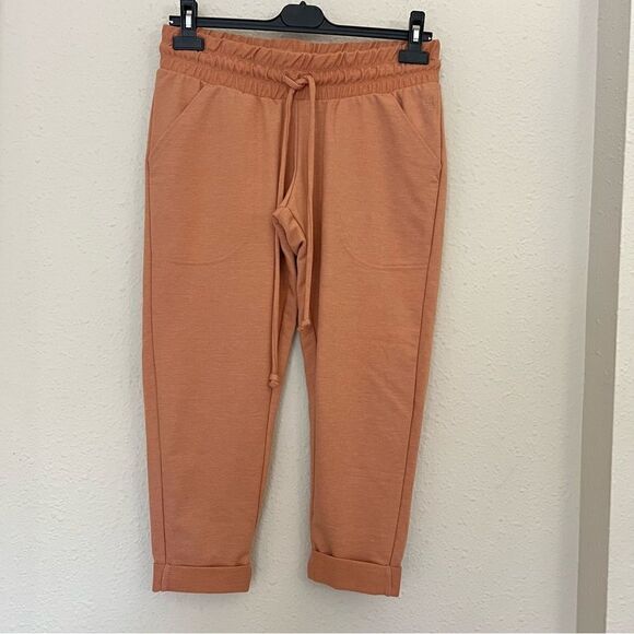Free People Movement Cropped Jogger Sweatpants Size Small - Picture 2 of 6